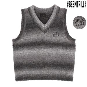 [빈트릴]부클 그라데이션 컴포트핏 니트 베스트 BA224KT004