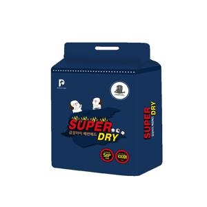 금강아지 헬스케어 슈퍼드라이 더블 104매 고흡수 두꺼운 배변패드 중형