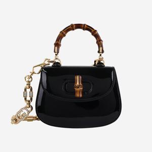 구찌 밤부 1947 미니 탑 핸들백 724641 AABCE 1091