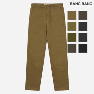 공용 면스판 노턱 이지슬림핏 본딩팬츠 NPF890