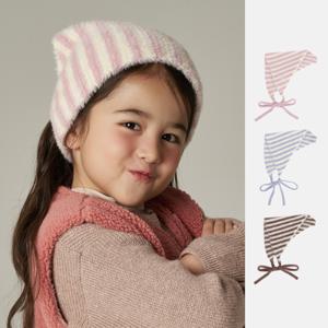 헤어리 스트라이프 커치프 키즈 나르니 (3 colors)