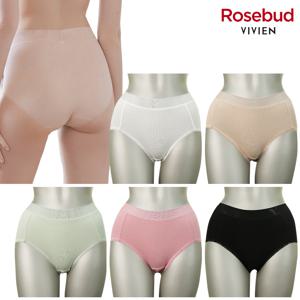 [무료배송] 로즈버드 155-1 레이스 면스판 팬티 5종