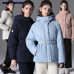 [스케쳐스(SKECHERS)] 여성 에어리 경량 패딩 점퍼 (택가격:289000)