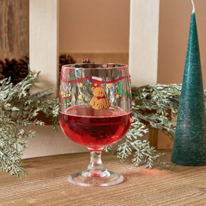 테디토이 크리스마스 아크릴 미니 고블렛컵 260ML 테디