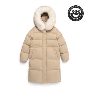 내셔널지오그래픽 여성 에그레타 롱기장 구스 다운 N244WDW171