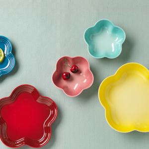 [정가39,000원] 레인보우 플라워디쉬12cm 색상선택