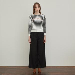 [최초가:219,000원] 원턱 밴딩 하이웨스트 팬츠 N241MWP202