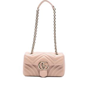 여성 베이지 바게트 숄더백 837280 AAE385753