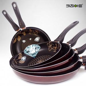 다이아몬드코팅 후라이팬 궁중팬 3종세트/볶음팬 웍