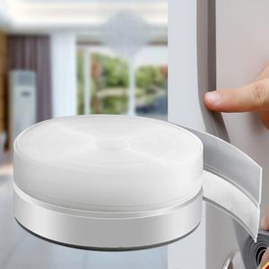 창문 외풍차단 실리콘 문풍지틈막이 5M  현관 바람막이 단열 방풍비닐 뽁뽁이