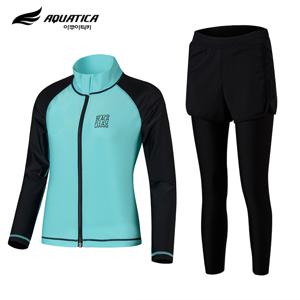 여성래쉬가드 AQAWZA-WL상하의 세트