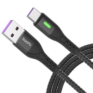 Soopii LED 40W QC3.0 고속충전 케이블 S09AC 2m QC3.0 C타입케이블 고속충전케이블 2m