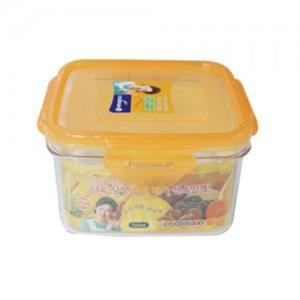 김치통 보관용기 반찬통 밀폐용기 정사각 700ml 반찬통세트 유리반찬통 락앤락밀폐용기-