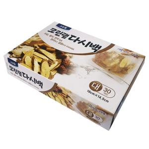크린랩 육수 다시백 대 30매 멸치육수 우리기 국물백 육수 대 30매 멸치육수 우리기 국물백