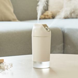 더블미스트 500ml 무선 미니 무드등 가습기 FA128 사무실 책상 휴대용