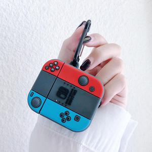 에어팟 4세대 3세대 2세대 1세대 에어팟프로 미니게임기 입체 실리콘케이스 무선 이어폰 파우치