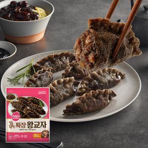 한만두 진 짜장 왕교자 1000g
