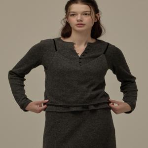 Lace detail bustier - 2colors [BE25WITP002]