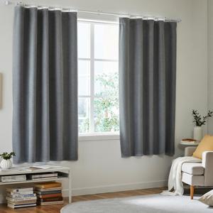 ON 높이조절 셀프맞춤 100% 빛차단 반창문 암막커튼 140x180x1P 그레이