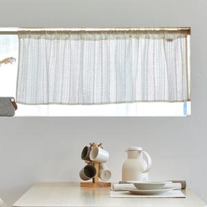 뉴아이비 크로쉐 봉집형 바란스커튼 138x44