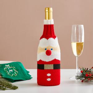 홀리데이 산타 와인보틀 커버