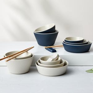 라이닝 2인조 홈세트 14P 연그레이+네이비