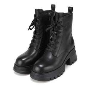 소가죽 여성 몰드 워커부츠_BBI874BK