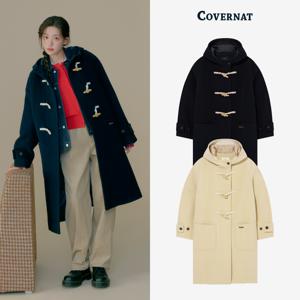 [택가: 349,000원][최윤지 착용] 우먼 에딘 울 더플코트 (3Color) CO2504CT71