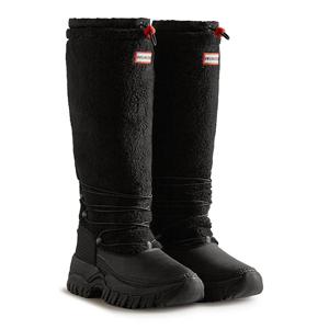 [WOMEN] 시어링 인슐레이티드 톨 스노우부츠 - 블랙 WFT2204HERBLK