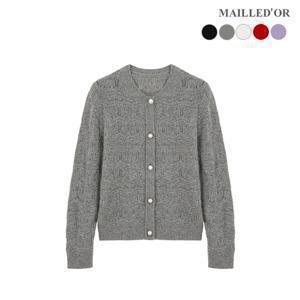 [홈쇼핑인기]라쿤 크로셰 펄 가디건 1종