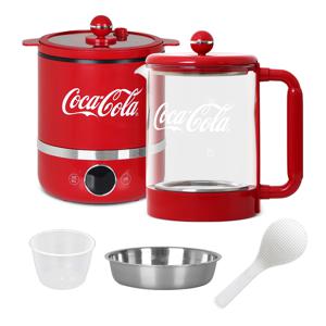 코카콜라 멀티포트+쿠커 세트 밥솥 겸용 COCO-9001