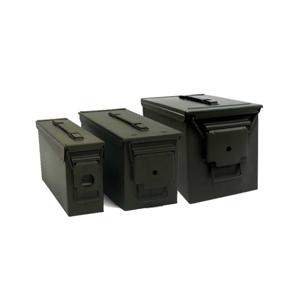 탄통 철재 공구함 다용도 군용 탄피통