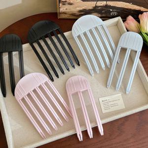 뿌리볼륨 헤어클립 뿌리볼륨집게 2P세트 뿌리볼륨집게 셰이핑빗 앞머리빗 헤어클립 볼륨업클립