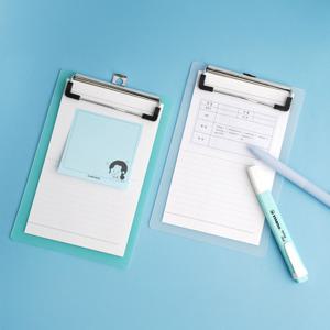 A6 미니 클립보드 4color 클립보드 판떼기 판때기 메뉴판 서류판 결재판 미니클립보드 종이받침