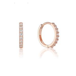 [GB] 라이트샤인 12mm 5K GOLD 원터치 링귀걸이 LOFP3006H