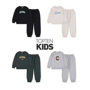 MKE4IP1501 남아 기획 플리스 레터링 셋업