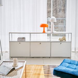 앳센셜 팔레트 메탈 트리플 거실장 [완제품 직접배송]