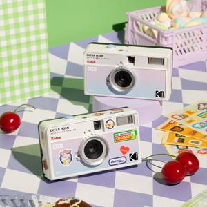 H35N 하프 필름 카메라 X 라인프렌즈 BT21 콜라보 에디션 (파우치, 카꾸 스티커 4종, 2종 키링, 스트랩 포함세트)