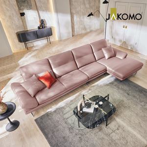 토파즈 6인 기능성 카우치형 슈렁큰 천연면피 소가죽 소파