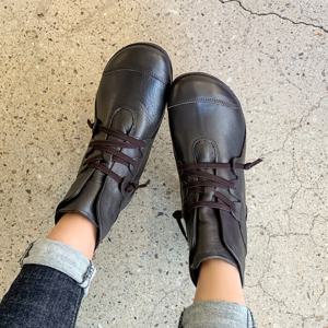 [브리치]  /  지쎄수제화 양가죽 퍼안감 가치있는 앵클부츠