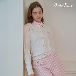 페어라이어 25FW 쥬얼 리본 가디건 1종
