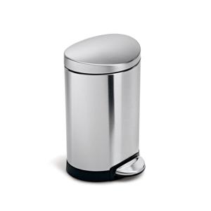 [Simplehuman]  디럭스 세미라운드 휴지통 6L /SPH-CW1834