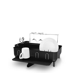 [Simplehuman]심플휴먼 디럭스 와인 식기건조대 올블랙 / SPH-KT1197