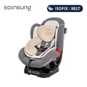 순성 데일리 카시트 (ISOFIX) 라이트그레이 / 목베개+보호매트