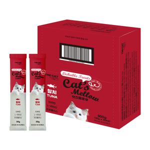 더캣 가수분해 츄르 캣츠멜로우 참치 900g + 쥬크루 인형 (주문서당 1인 1개 한정)