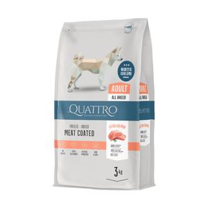 [반값세일] 콰트로 동결건조 코팅 청정 자연 연어 전견용 3kg + 덴티아 치약 덤