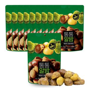 통통알밤 70g x 10봉 밤100%