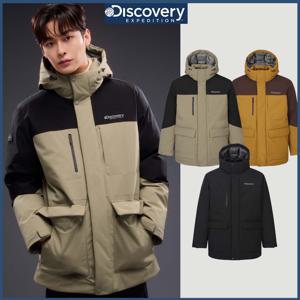 디스커버리 25FW 신상 남성 마운틴쿡 구스다운 미드패딩 DMDJ8Q056 CJDTT