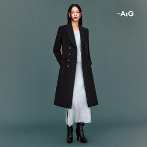 더엣지 울 블렌드 더블롱코트