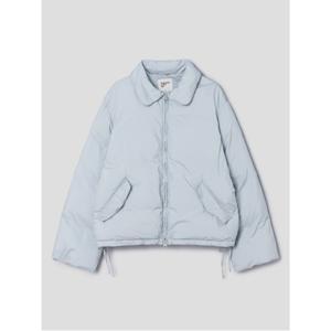 라운드 칼라 패딩  스카이 블루